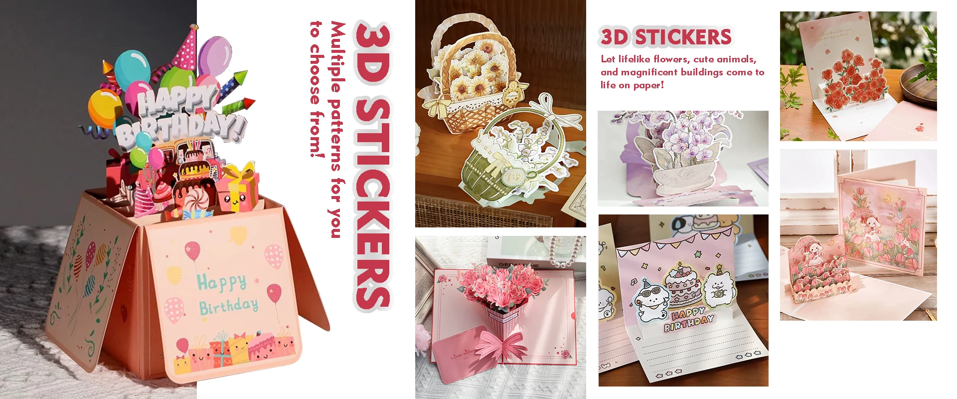 3D samolepky