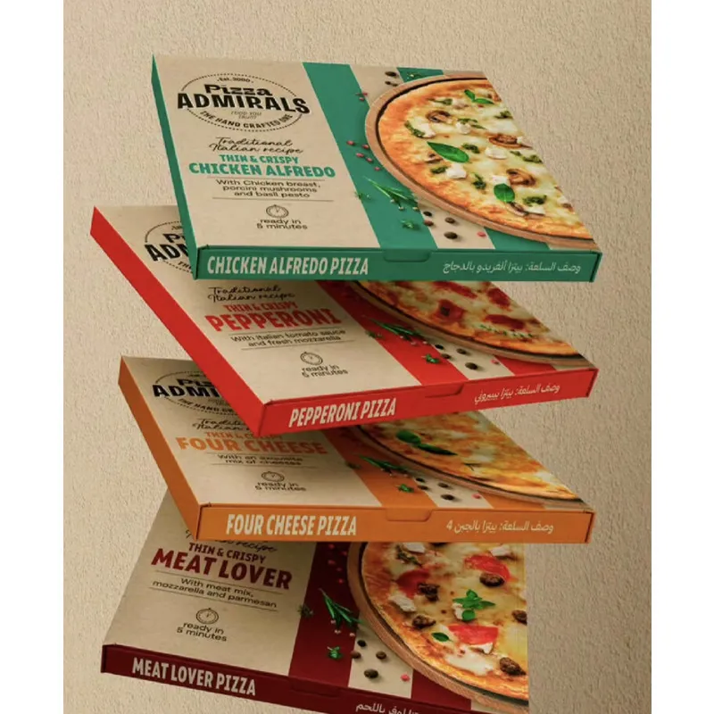 Jaké jsou charakteristiky jemné krabice na pizzu?