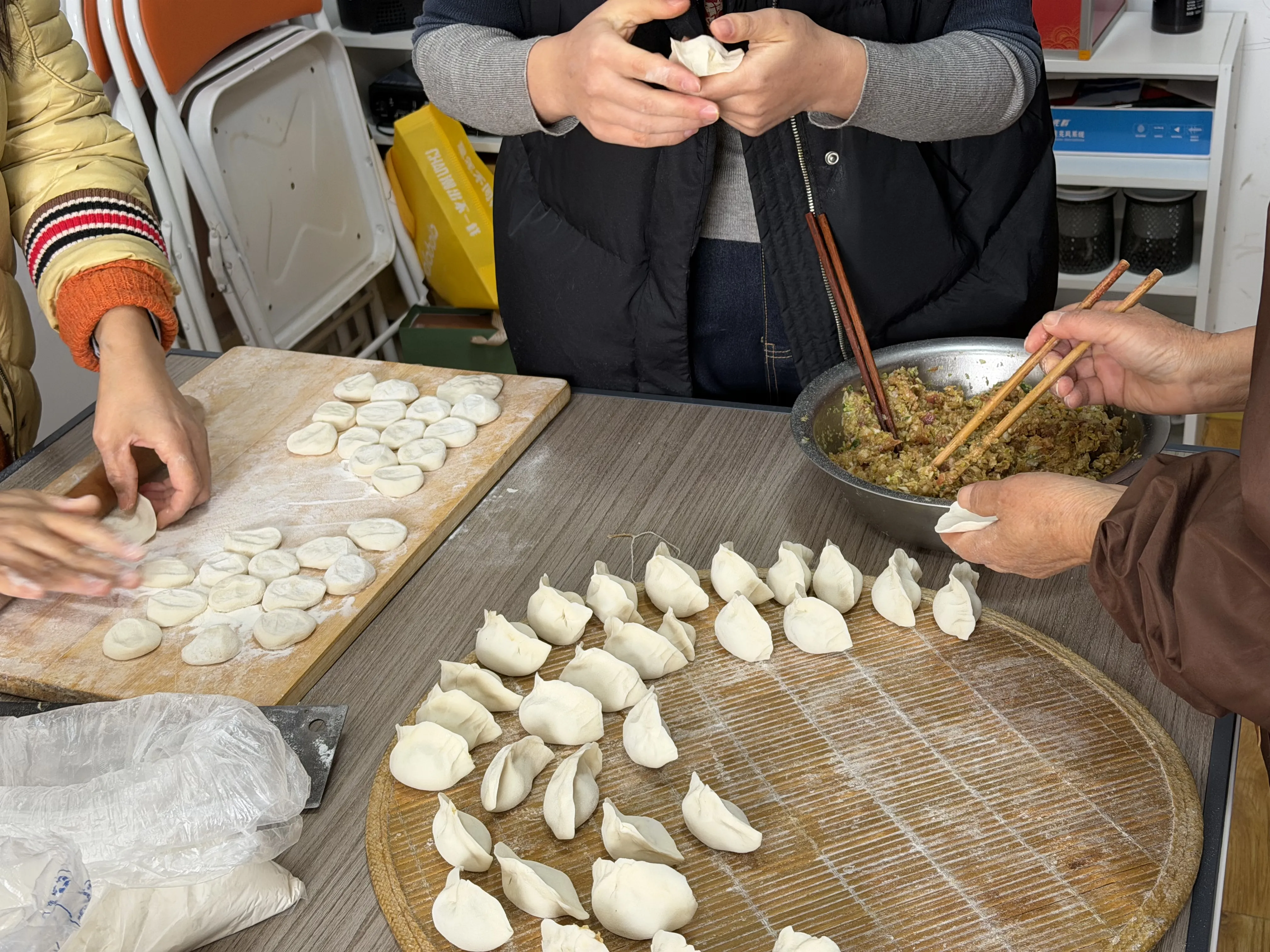 Zemeijia slaví severní malý Nový rok