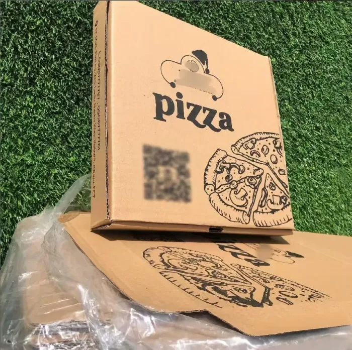 Australská pizzerie doobjednává krabice na pizzu na míru