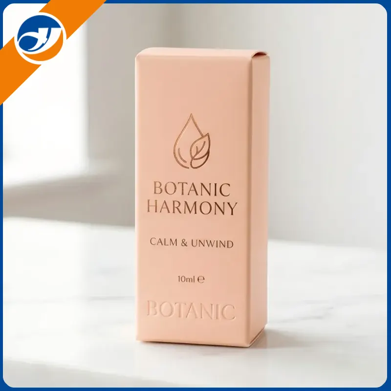 Box na láhev s kapátkem esenciálního oleje